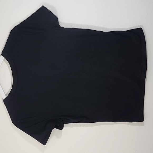 LRL Lauren Active Ralph Lauren black and white tee shirt size L - Picture 6 of 7